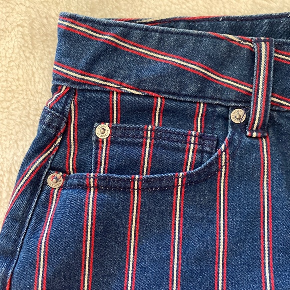 American Eagle Stripped Mini Skirt - Picture 2 of 14